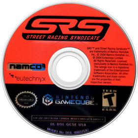 Street Racing Syndicate - Disc Image