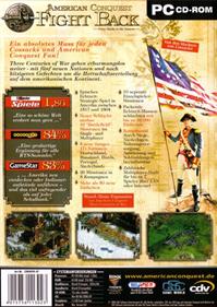 American Conquest: Fight Back - Box - Back Image