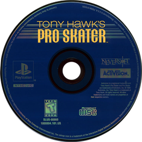 Tony Hawk's Pro Skater - Disc Image