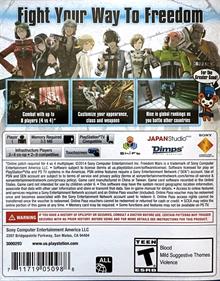 Freedom Wars - Box - Back Image