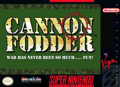 Cannon Fodder: War Has Never Been So Much Fun! - Fanart - Box - Front Image