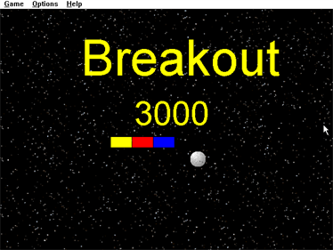 Breakout 3000 - Screenshot - Game Title Image