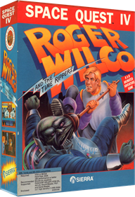 Space Quest IV: Roger Wilco and the Time Rippers - Box - 3D Image