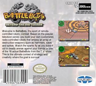 BattleBots: Beyond the BattleBox - Box - Back Image