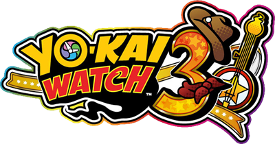 Yo-kai Watch 3 - Clear Logo Image
