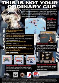 NHL 95 - Box - Back Image