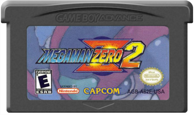 Mega Man Zero 2 - Cart - Front Image
