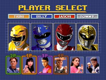 Power Rangers: Beats of Power - Screenshot - Game Select Image