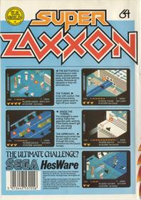 Super Zaxxon (HesWare) - Box - Back Image
