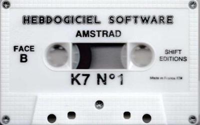 HEBDOGICIEL SOFTWARE: AMSTRAD 1 - Cart - Back Image