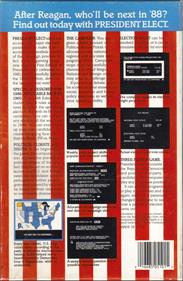 President Elect: 1988 Edition - Box - Back Image