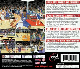 NCAA Final Four 99 - Box - Back Image