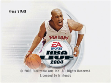 NBA Live 2004 - Screenshot - Game Title Image