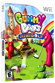 Gummy Bears Mini Golf - Box - 3D Image