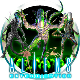 Aliens: Extermination - Clear Logo Image