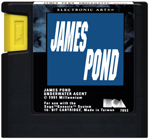 James Pond: Underwater Agent - Cart - Front Image