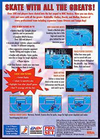NHLPA Hockey 93 - Box - Back Image