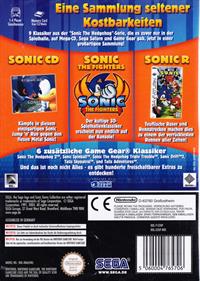 Sonic Gems Collection - Box - Back Image