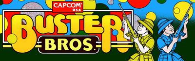 Buster Bros. - Arcade - Marquee Image