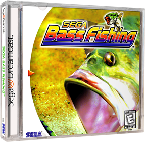 Sega Bass Fishing - Box - 3D Image