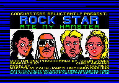 Rock Star Ate My Hamster - Screenshot - Game Title Image