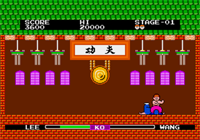 Yie Ar Kung~Fu - Screenshot - Gameplay Image