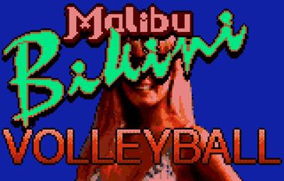 Malibu Bikini Volleyball - Screenshot - Game Title