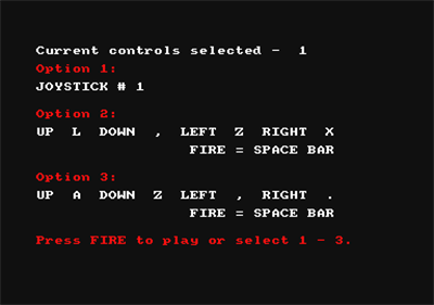 A View to a Kill: The Computer Game - Screenshot - Game Select Image