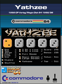 Yathzee (CP Verlag) - Fanart - Box - Front Image