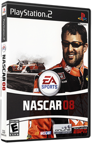 NASCAR 08 - Box - 3D Image