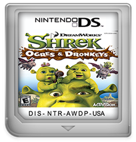 Shrek: Ogres & Dronkeys - Fanart - Cart - Front