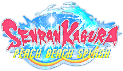 Senran Kagura: Peach Beach Splash - Clear Logo Image