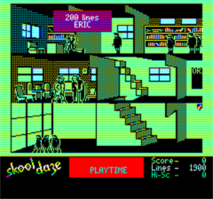 Skool Daze - Screenshot - Gameplay Image