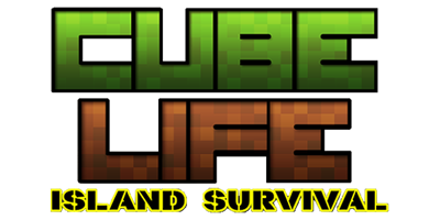 Cube Life: Island Survival - Clear Logo Image