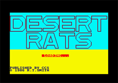 Desert Rats - Screenshot - Game Title Image