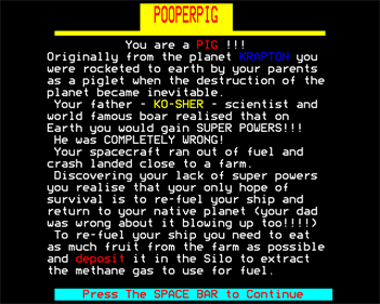 Pooperpig - Screenshot - Game Title Image