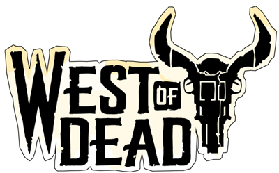 West of Dead - Clear Logo Image