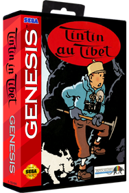 Tintin in Tibet - Box - 3D Image