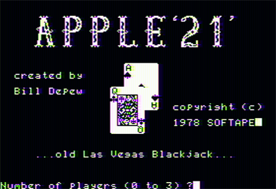 Apple '21' - Screenshot - Game Title Image