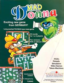 Mad Donna - Advertisement Flyer - Front Image