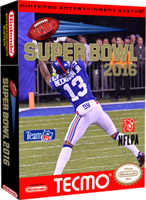 Tecmo Super Bowl 2016 - Box - 3D Image