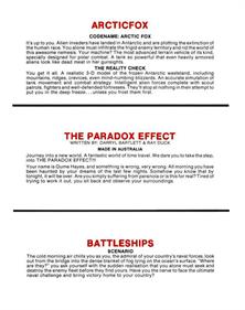 The Paradox Effect - Box - Back Image