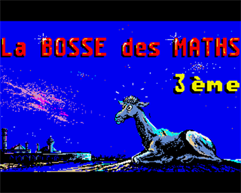 La Bosse des Maths: 3ème - Screenshot - Game Title Image