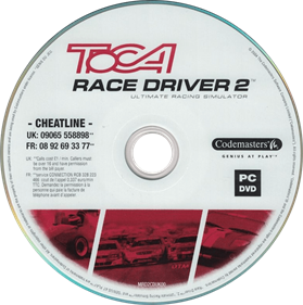 TOCA Race Driver 2 - Disc Image