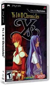 Ys I & II Chronicles - Box - 3D Image