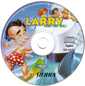 Leisure Suit Larry: Love for Sail! - Disc Image