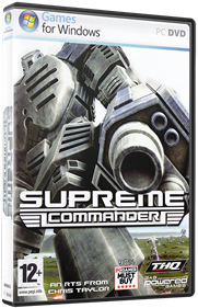 Supreme Commander - Box - 3D Image