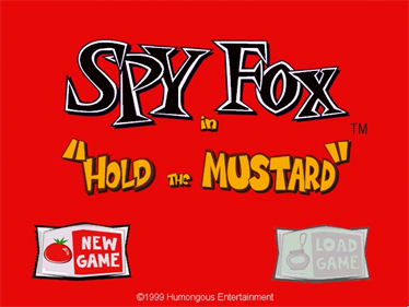 Spy Fox in Hold the Mustard - Screenshot - Game Title Image