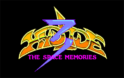 Hydlide 3: The Space Memories - Screenshot - Game Title Image