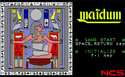 Maidum - Screenshot - Game Title Image